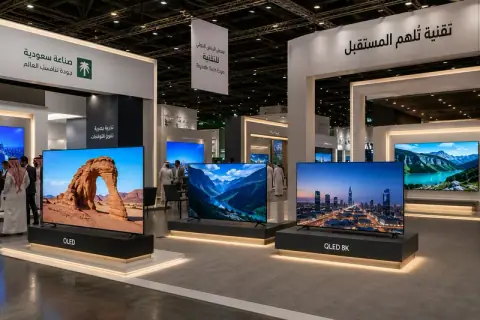 تأجير وتركيب شاشة تلفزيون للمعارض والمؤتمرات في الرياض — صورة 2 | الأحداث الأنيقة