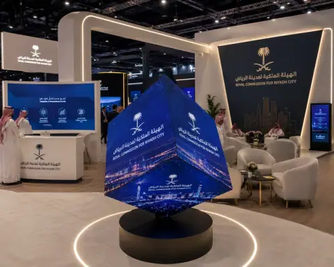 تأجير وتركيب شاشة LED مكعبة للمعارض والمؤتمرات في الرياض — صورة 4 | الأحداث الأنيقة