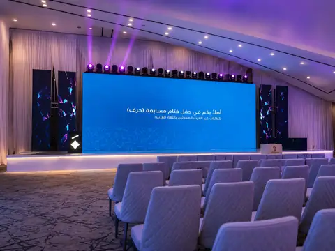 تأجير وتركيب جداريات LED — LED Video Walls للمعارض والمؤتمرات والحفلات في الرياض — صورة 5 | الأحداث الأنيقة