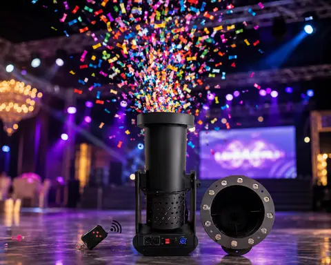 تأجير جهاز قاذف الكونفيتي الكهربائي — Electric Confetti Launcher للحفلات والمؤتمرات والفعاليات في الرياض — صورة 12 | الأحداث الأنيقة