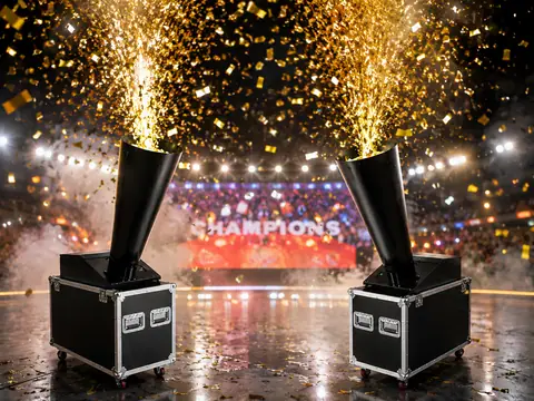 تأجير جهاز قاذف الكونفيتي — Confetti Cannon Machine للحفلات والمؤتمرات والفعاليات في الرياض — صورة 10 | الأحداث الأنيقة